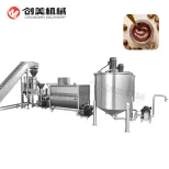 Automatic Nut Jam Production Equipment Pistachio Paste Producing Machine - Grinding Machine - foodmachtech